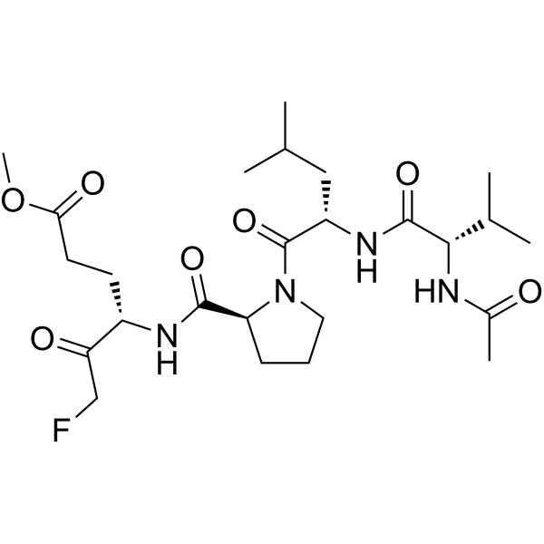 Ac-VLPE-FMK (Ac-Val-Leu-Pro-Glu(OMe)-CH2F) 2679825-27-3